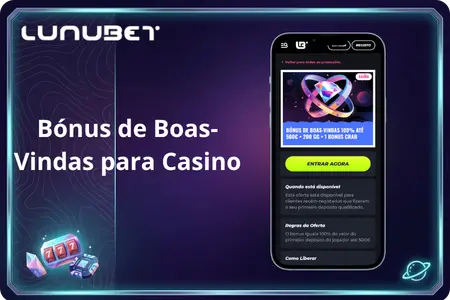 LunuBet Casino online inclui um bónus