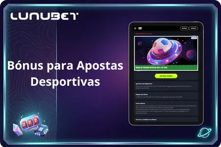 LunuBet tem uma secção de apostas desportivas